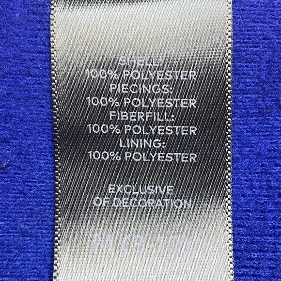 Champion Boys Blue Jacket w/Zip Closure Size M (8-10) - Picture 9 of 9